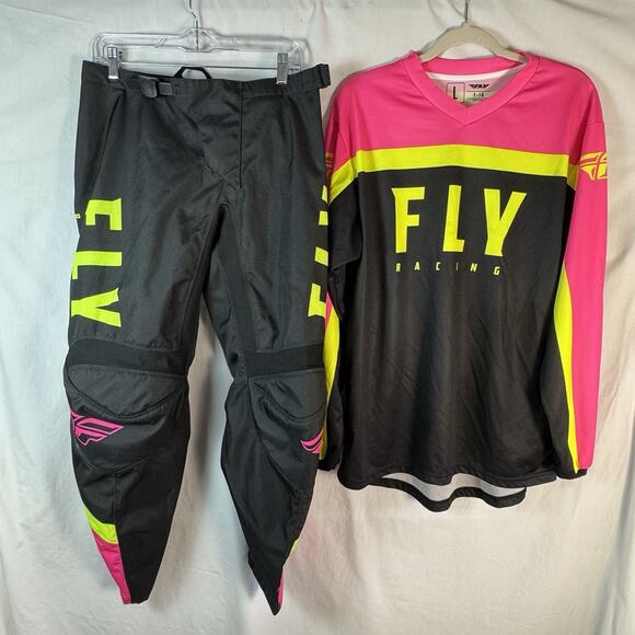 Fly Racing F-16 Pants 34 & Jerseys L - MX Motocross Dirt Bike Off-Road ATV MTB - Picture 1 of 16